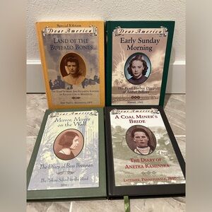 Dear America Hardcover Book Lot - Historical Fiction for Young Readers
